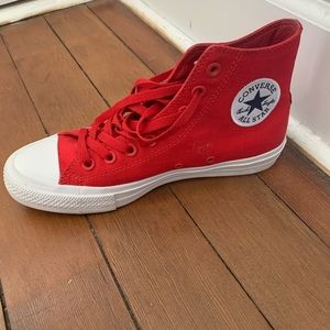 Classic Canvas High Top Red Chuck Taylor’s 👟👟